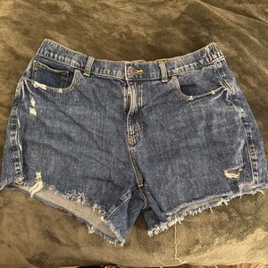 Aerie Classic Blue Jean Shorts
